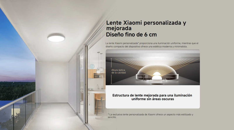 Lámpara de techo inteligente Xiaomi D20