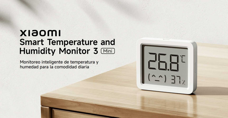 Monitor Inteligente de Temperatura y Humedad Xiaomi 3 Mini