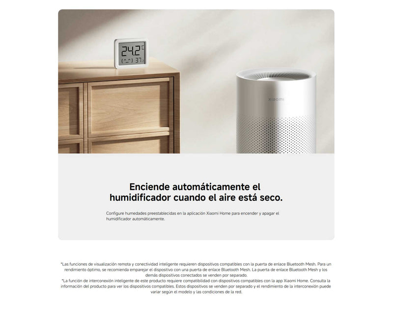 Monitor Inteligente de Temperatura y Humedad Xiaomi 3 Mini