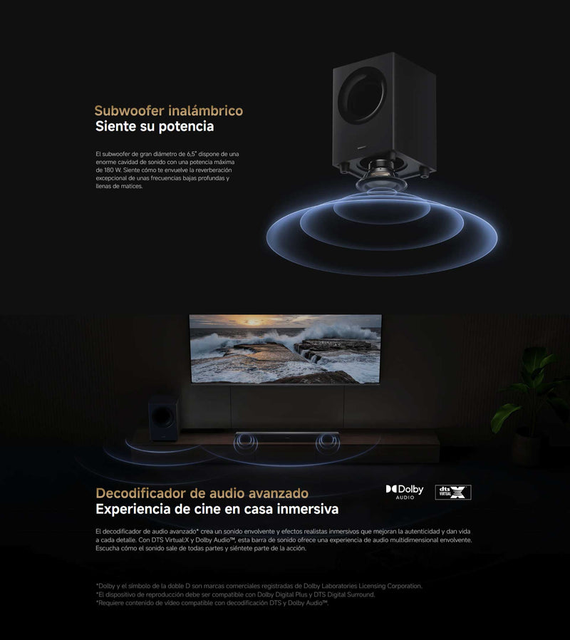 Xiaomi Barra de Sonido Pro 2.1 ch