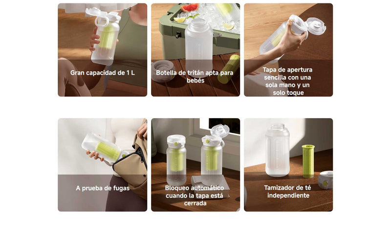Xiaomi Botella Deportiva de Agua