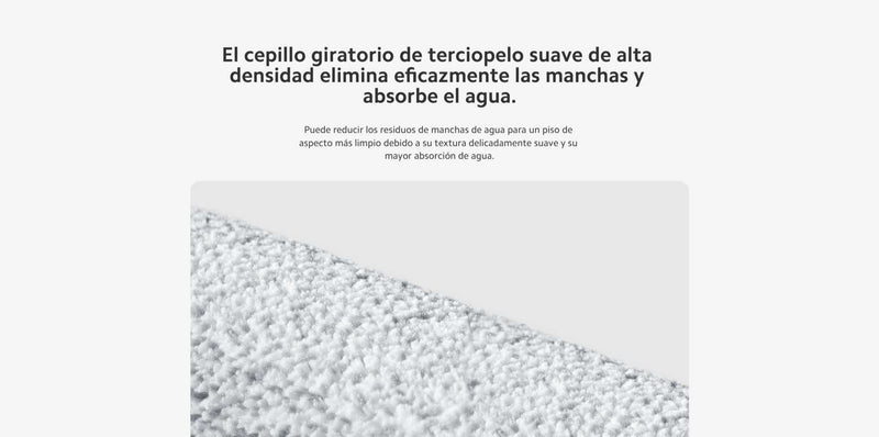 Cepillo giratorio para aspiradora en seco y húmedo Xiaomi Truclean W20