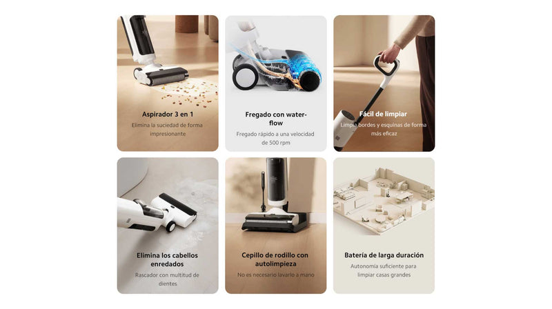 Xiaomi Truclean W20 Aspiradora en Seco y Húmedo