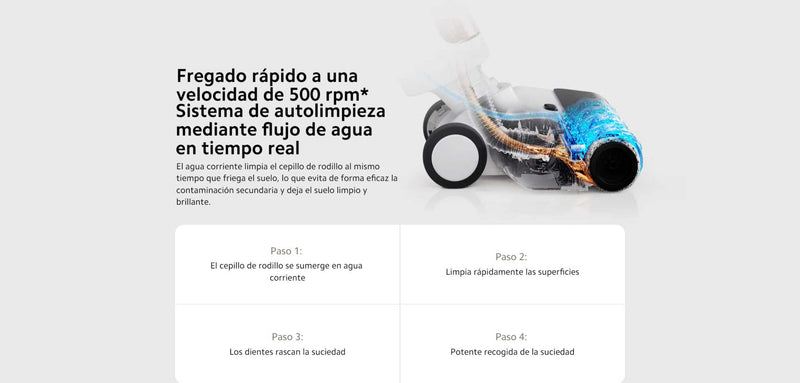 Xiaomi Truclean W20 Aspiradora en Seco y Húmedo