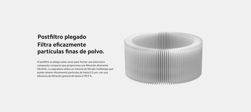 Kit de filtros para aspiradora Xiaomi G20/G20 Max
