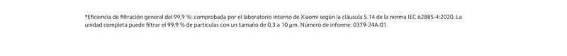 Kit de filtros para aspiradora Xiaomi G20/G20 Max