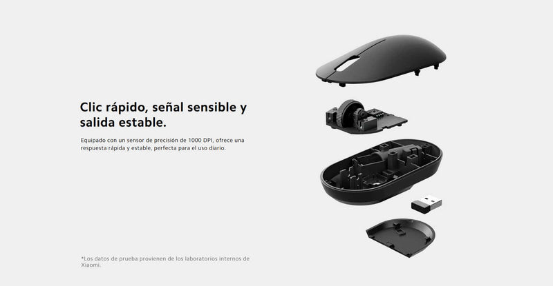 Mouse inalámbrico Xiaomi Lite 2